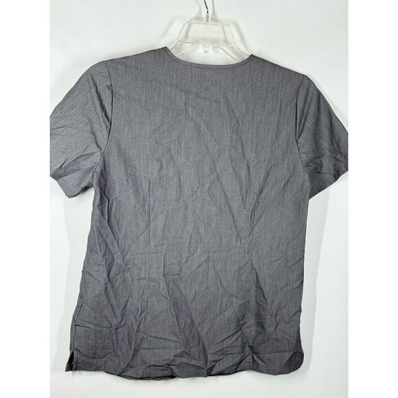 B 35- Figs Scrub Gray Catarina One-Pocket Scrub Top Size Medium - Picture 6 of 8